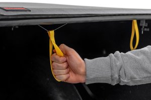 Chevrolet K1500 Soft Roll Up Bed Cover - Rough Country - Matte Black - '88-'99